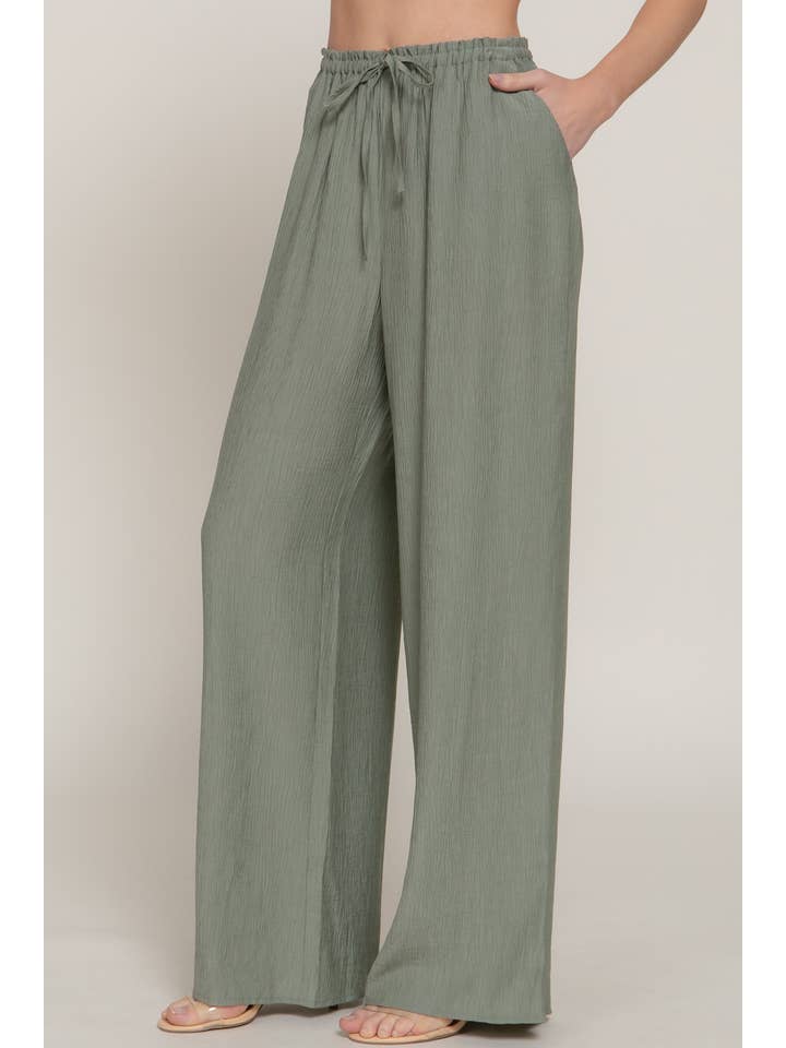 Active Basic | Active USA – wholesale Byxor - Dam – Byxor med resårmidja och justerbar snodd, vida och luftiga8