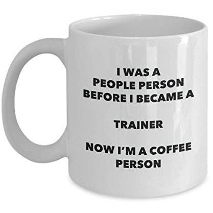 CustomHappy - Wholesale Coffee Mug - Trainer Coffee Person Mug - Trainer Gifts