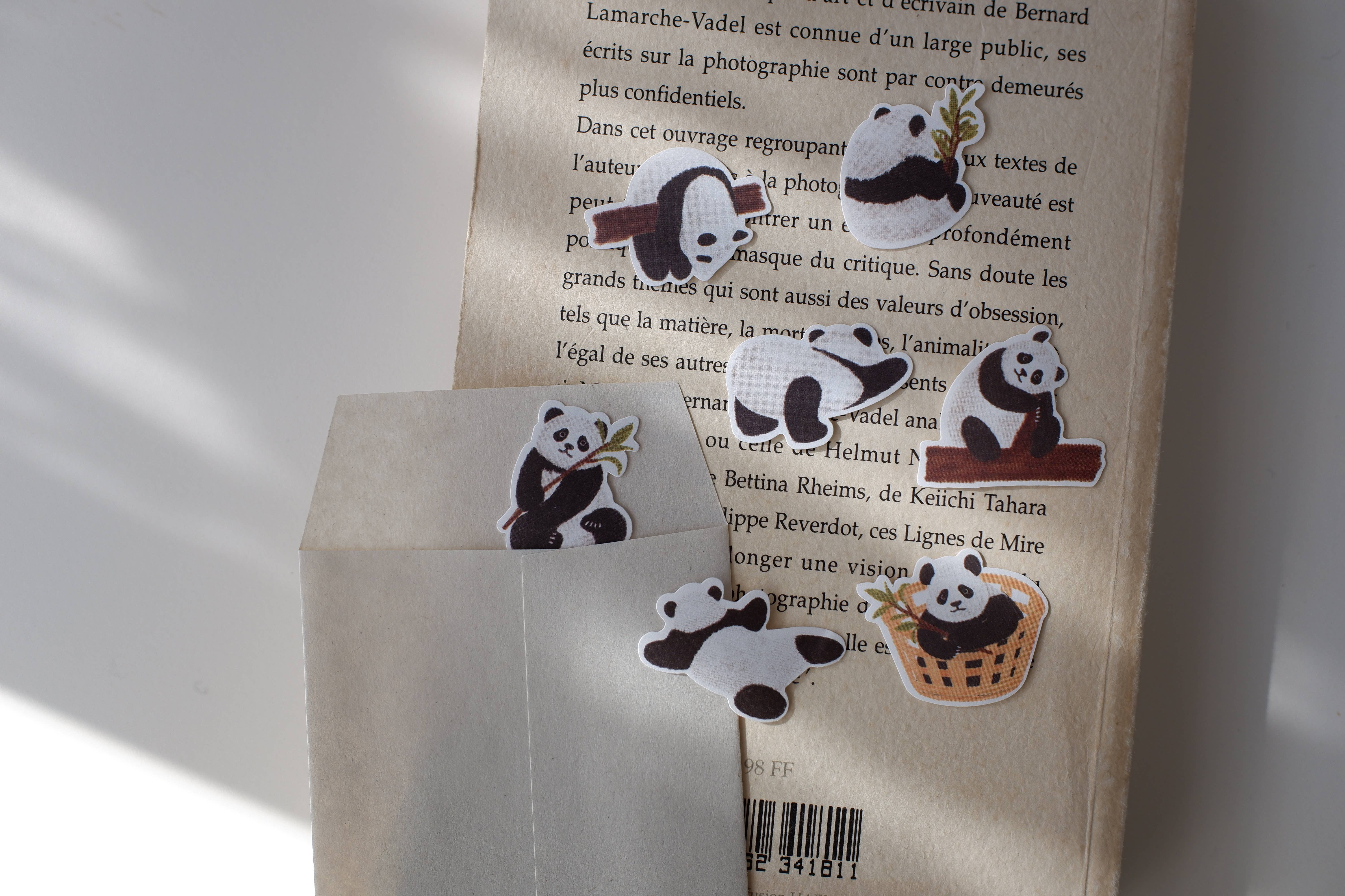 Suatelier Cereal Sticker Set - Baby Panda