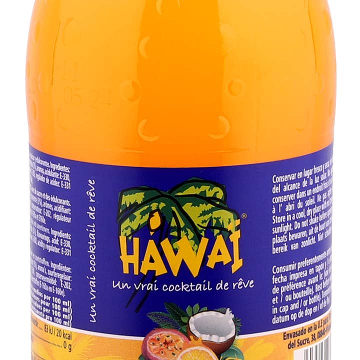 MENA Distribution - Vendita all'ingrosso Bibite/bevande gassate - Bottiglia Hawai Tropical 500ml (Confezione da 12)