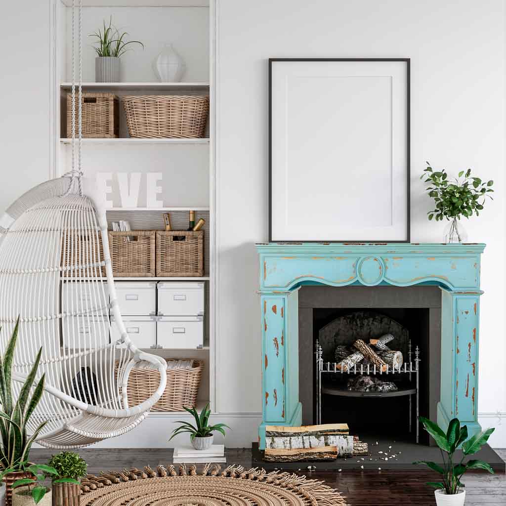 Creaciones Meng - Wholesale Fireplace Screen - Wooden fireplace frame1