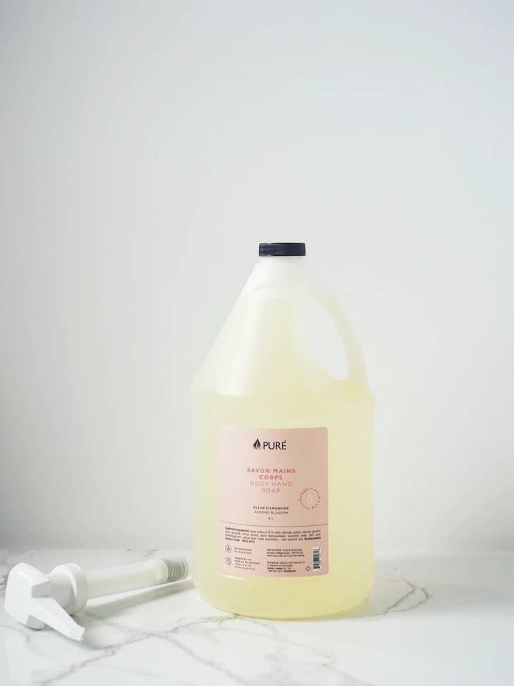 Body & Hand Soap Almond Blossom for wholesale by Pure