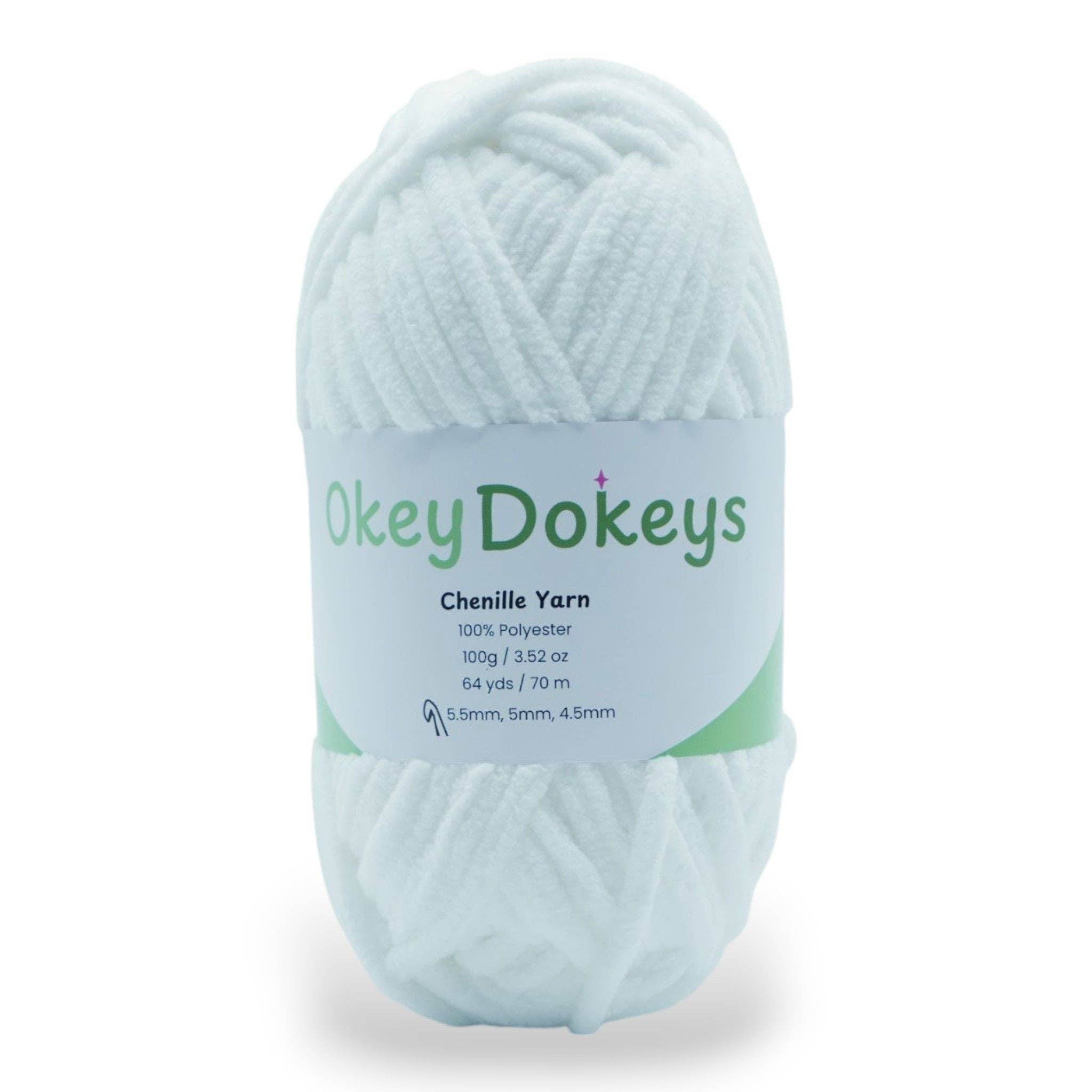 Okey Dokeys - Vente Fils à tricoter - Fil chenille - #6 Super épais - Écheveaux de 100g69