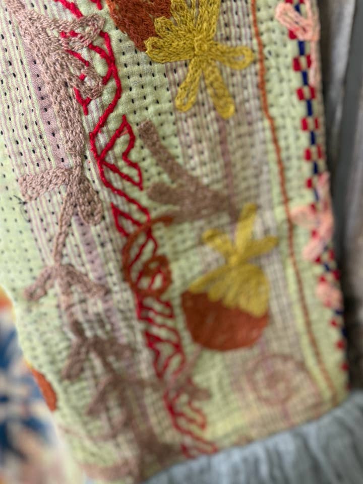 Wylder Trading Company - Wholesale Fur/Faux Fur Coat - Women's - Canyon Bloom Coat 015 (Long-Length) | Penny Lane Style Boho7