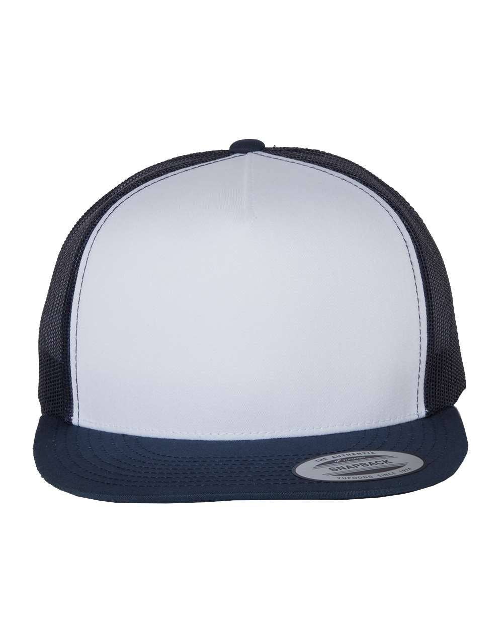 The Park Wholesale - Vente Casquette de camionneur – unisexe - YP Classics® Yupoong 6006 - Casquette trucker à visière plate - 600657