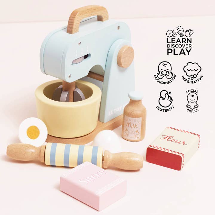 Le Toy Van, Inc. - Wholesale Toy Set - Kids - Bakers Mixer Set & Accessories2