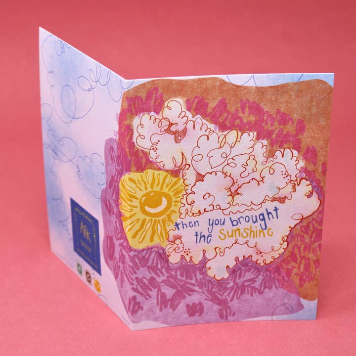 Ark Colour Design – Großhandel Grußkarten für den Alltag – Grußkarte „You Brought The Sunshine“