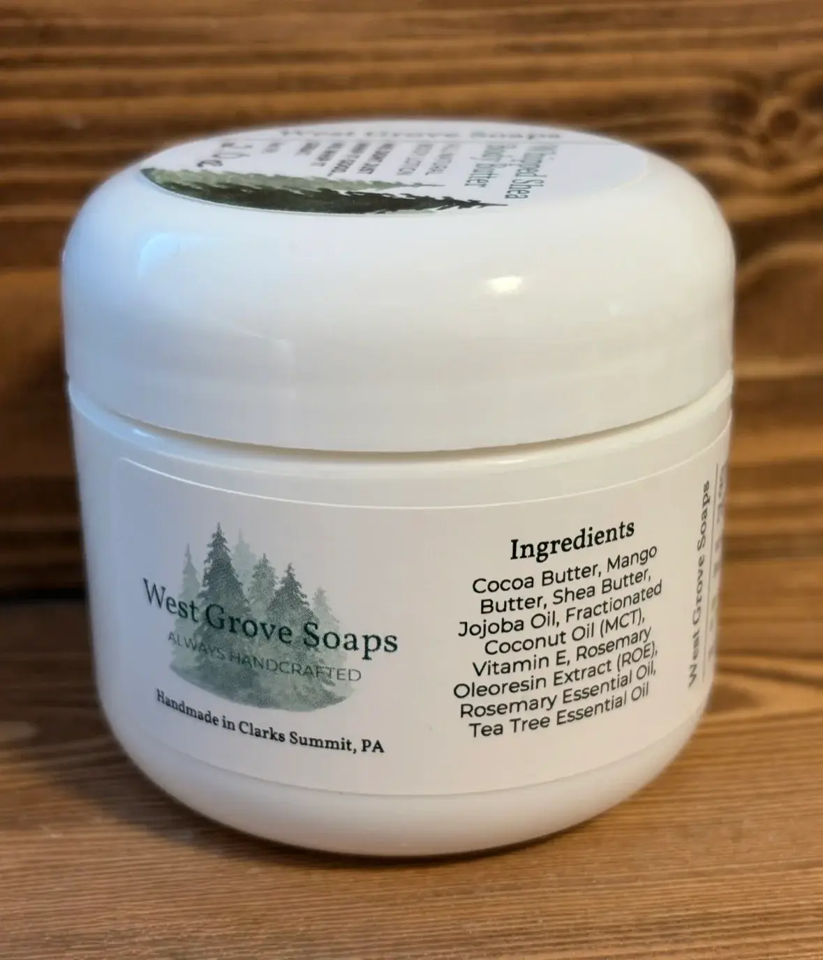 West Grove Soaps - Wholesale Body Cream/Lotion - Whipped Shea Body Butter Cream2