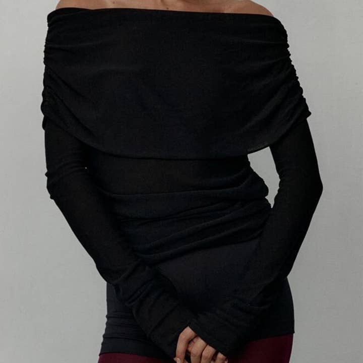 Marayn - Wholesale Knit Sweater - Women's - Chic OffShoulder Knit Sweater for FallWinter 202515