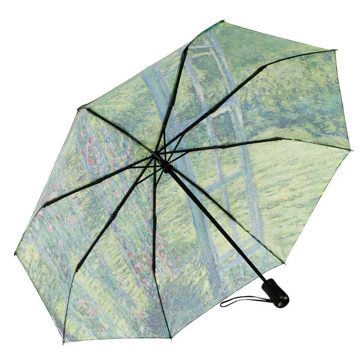 Galleria Enterprises - Wholesale Umbrella - Women's - Monet Japanese Bridge Folding Umbrella