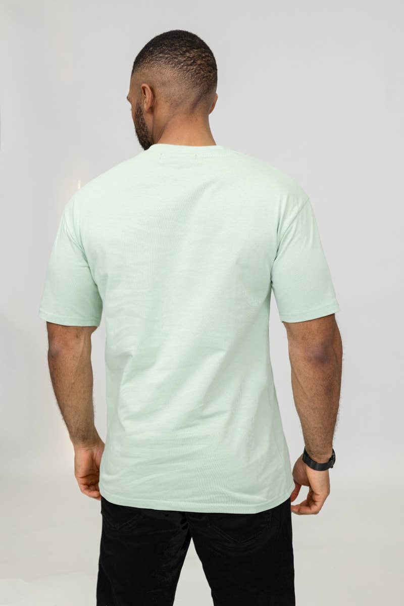 Zayne Paris - Wholesale T-Shirt - Men's - plain oversized round neck t-shirt tx920-5