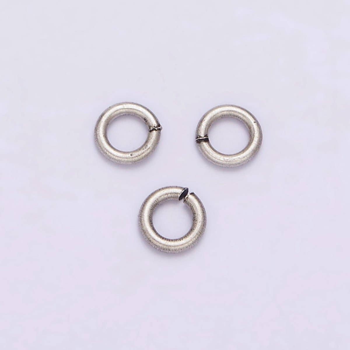 Aim Eternal - Wholesale Craft Supplies - S925 Sterling Silver Open Jump Rings 3mm, 4mm, 5mm, 6mm SL-348 SL-349 SL-350 SL-351 SL-3529