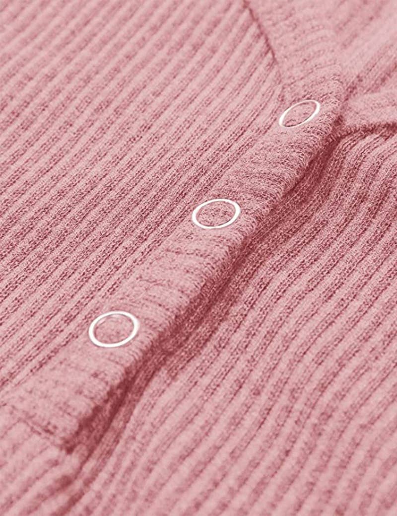 Lily Clothing - Wholesale Tank Top - Women's - SOLID COLOR V-NECK BREASTED SLIM-FIT KNIT VEST7