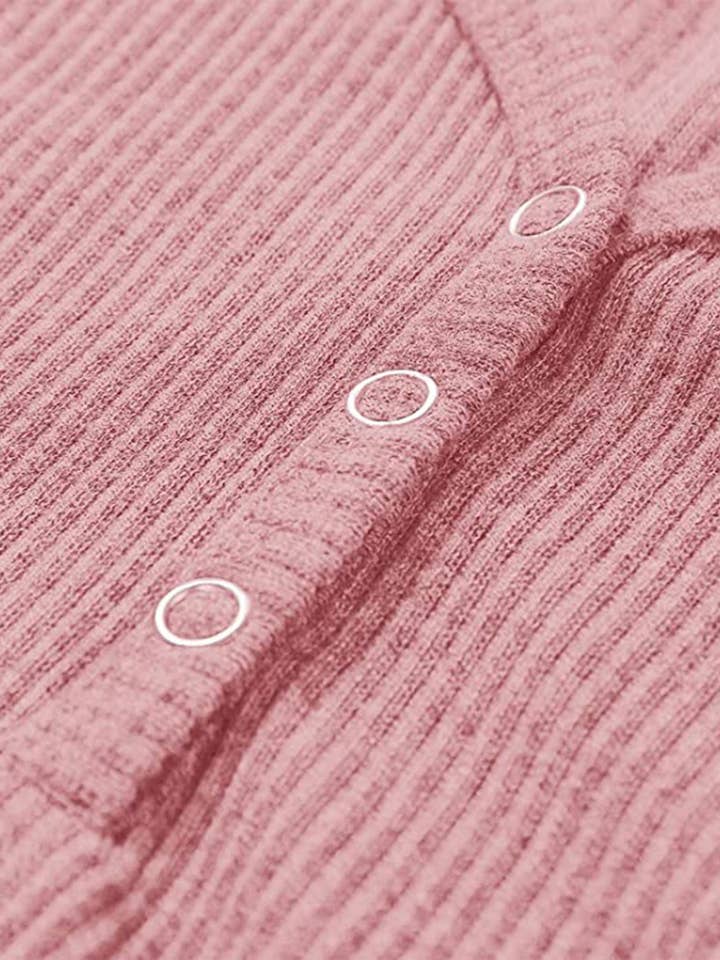 Lily Clothing - Wholesale Tank Top - Women's - SOLID COLOR V-NECK BREASTED SLIM-FIT KNIT VEST7