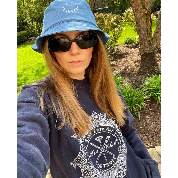 Sara Lutz Art - Wholesale Graphic Sweatshirt - Unisex - Art Club Crest Sweatshirt4