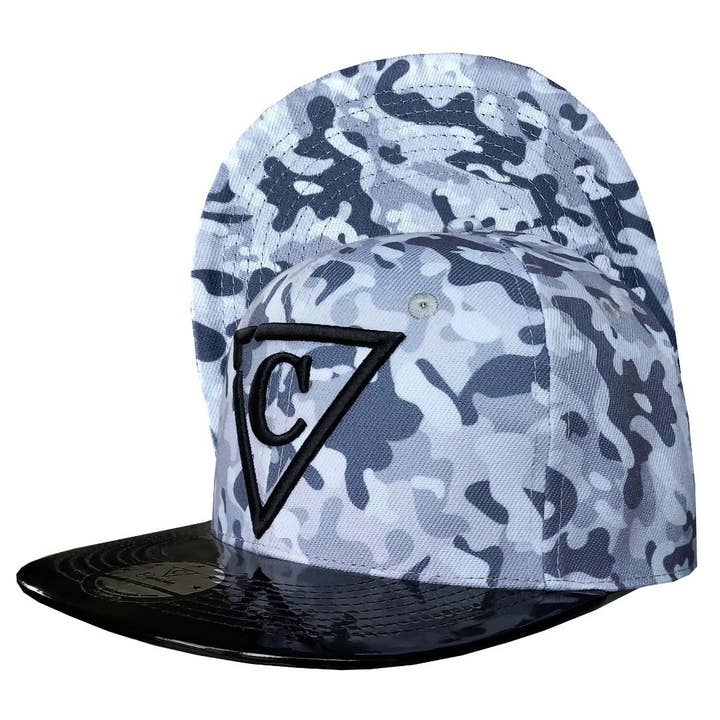 Snapback de camuflaje gris - Gris para venta al por mayor de Capiche
