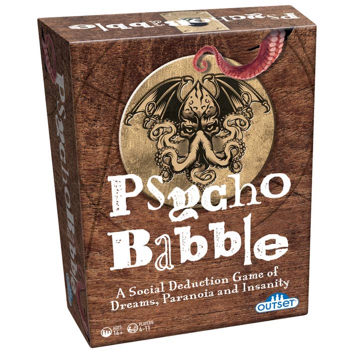 Outset Games and Cobble Hill Puzzles - Wholesale Board Game - Psychobabble - A Mind-Bending Game of Dreams and Deception!