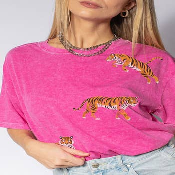 Tiger Graphic T-Shirt for Sale by FenZin