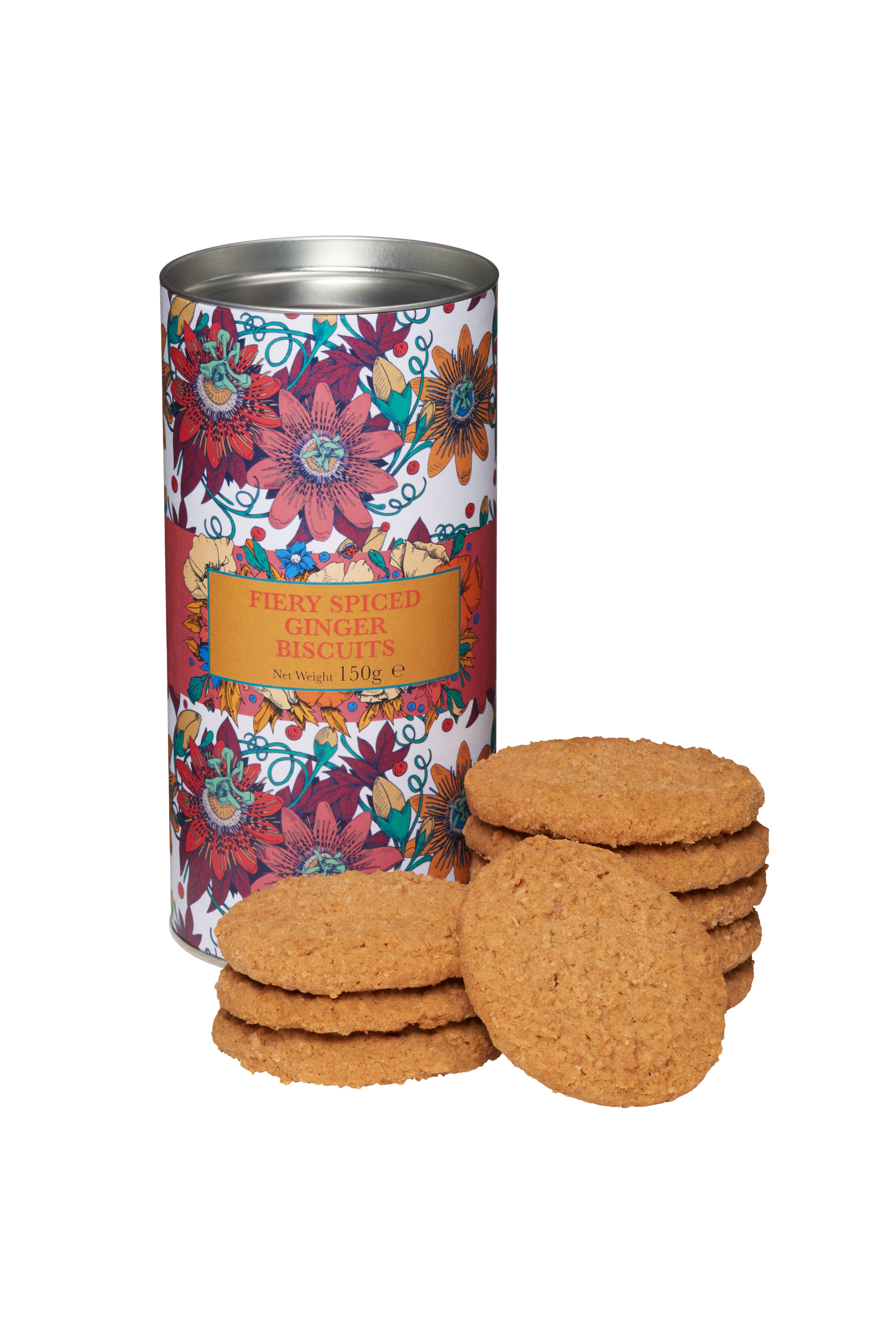Infinity Brands - Wholesale Biscuit - Frida Kahlo Fiery Spiced Ginger Biscuits Gift Tube