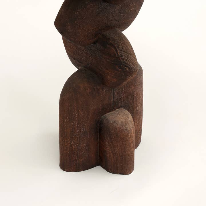 ExpoBazaar - Wholesale Side Table - Handcrafted Artisanal Solid Wood End Table-16X16X22"