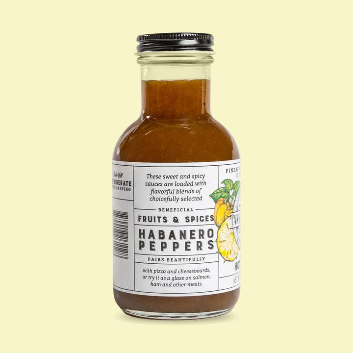 Tannenbaum Foods - Wholesale Pikante saus - Botanische hete saus van ananas, rozemarijn en kurkuma2