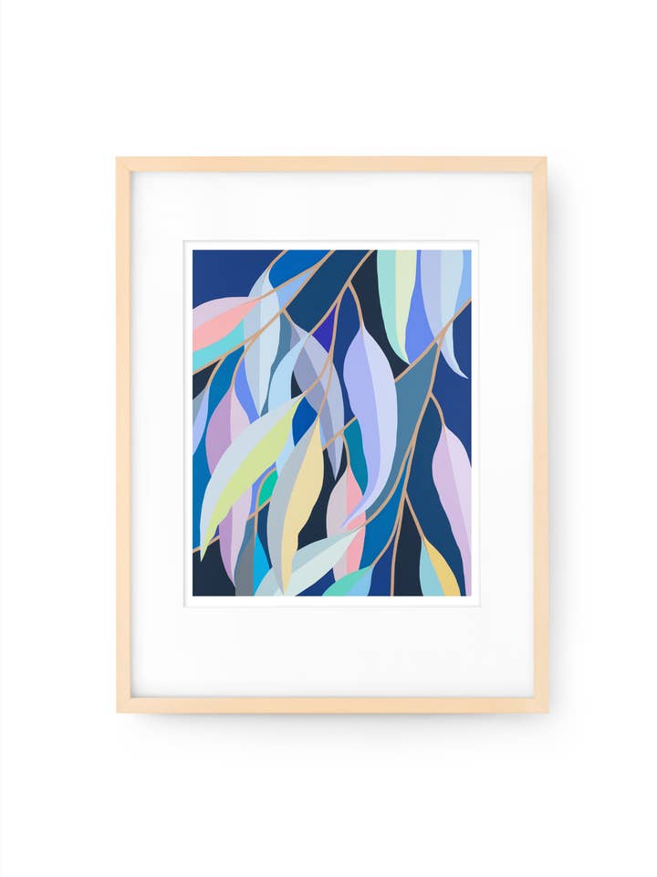 Kunsttryk - 'Månebelyst tyggegummi' for engroshandel hos Claire Ishino