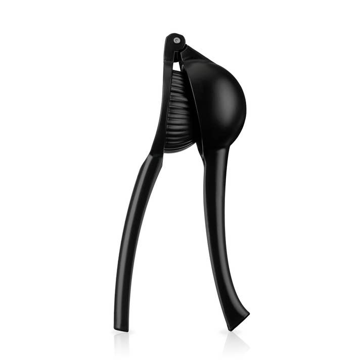 Black Powder Coated Aluminum Citrus Press for wholesale by Viski