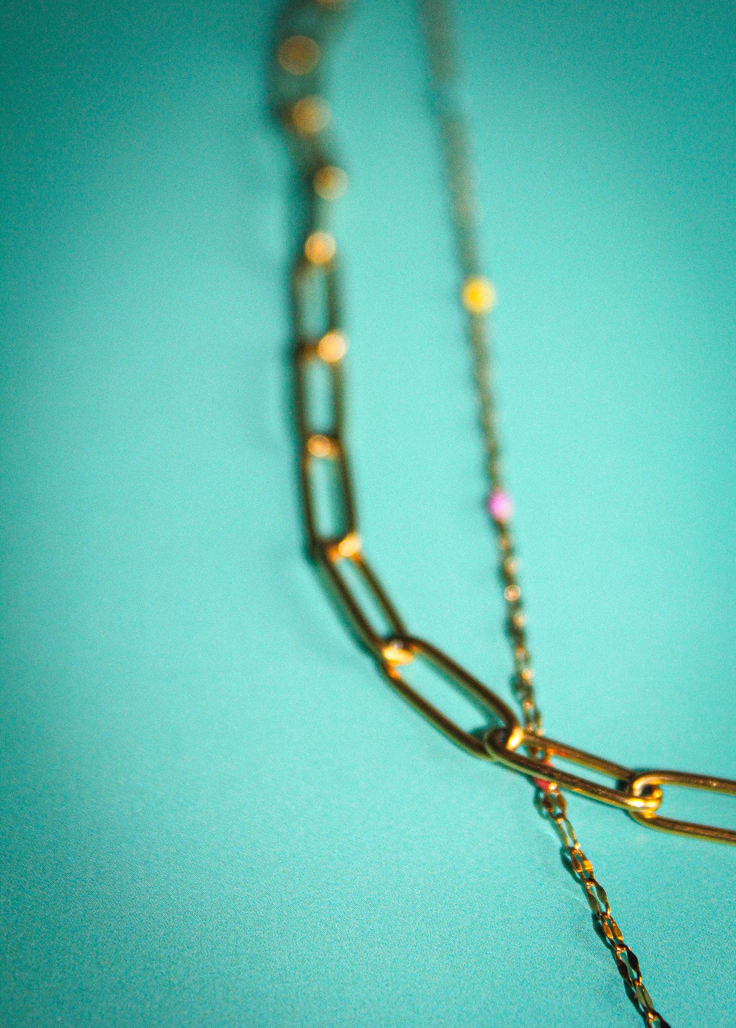 PLAGE NORD - Vendita all'ingrosso Collana con ciondolo/pendaglio - Collana Lovina - 2 file2