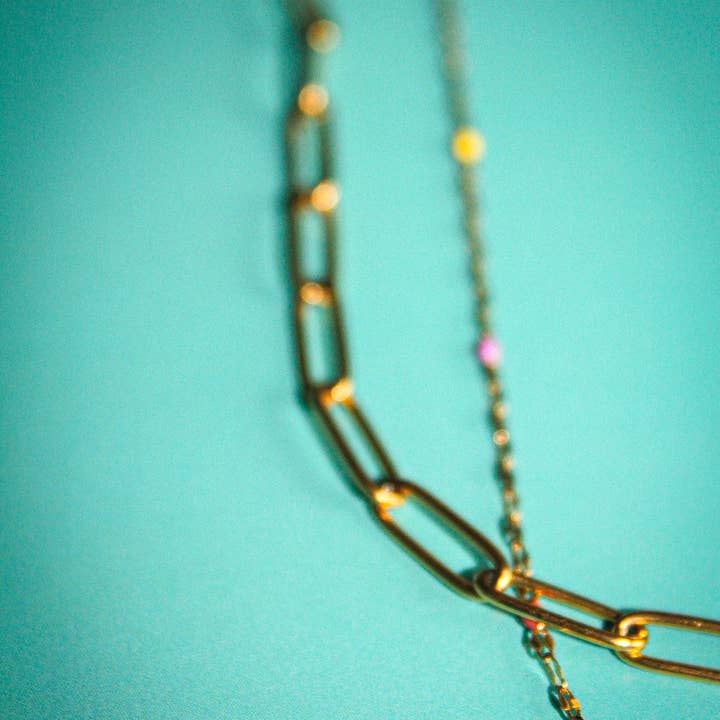 PLAGE NORD - Wholesale Pendant/Charm Necklace - Lovina necklace - 2 rows2