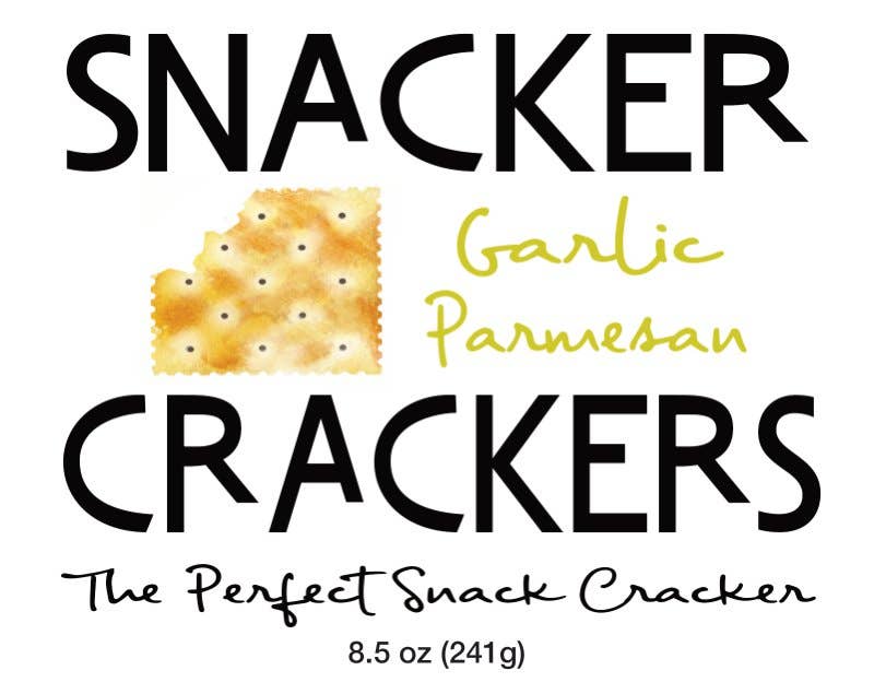 Oak Alley Farms - Wholesale Crackers - Snacker Crackers Saltine Garlic Parmesan1