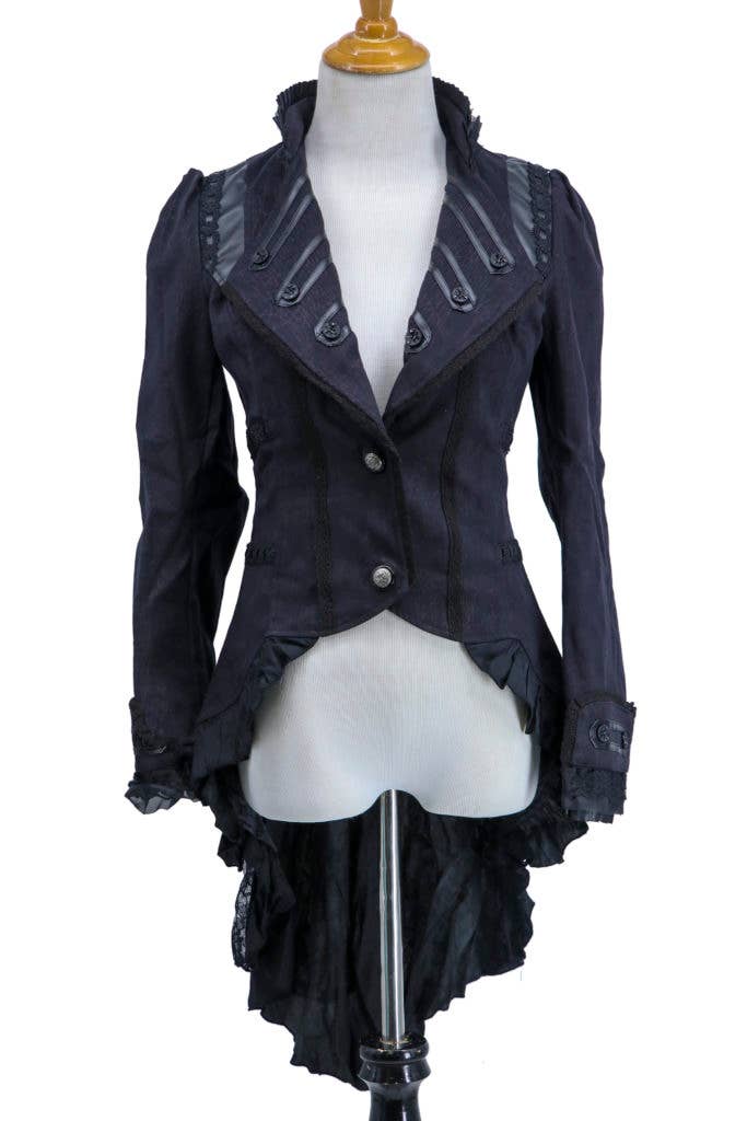 Western Fashion - Vendita all'ingrosso Cappotto - Donna - Cappotto Steampunk con Volant0