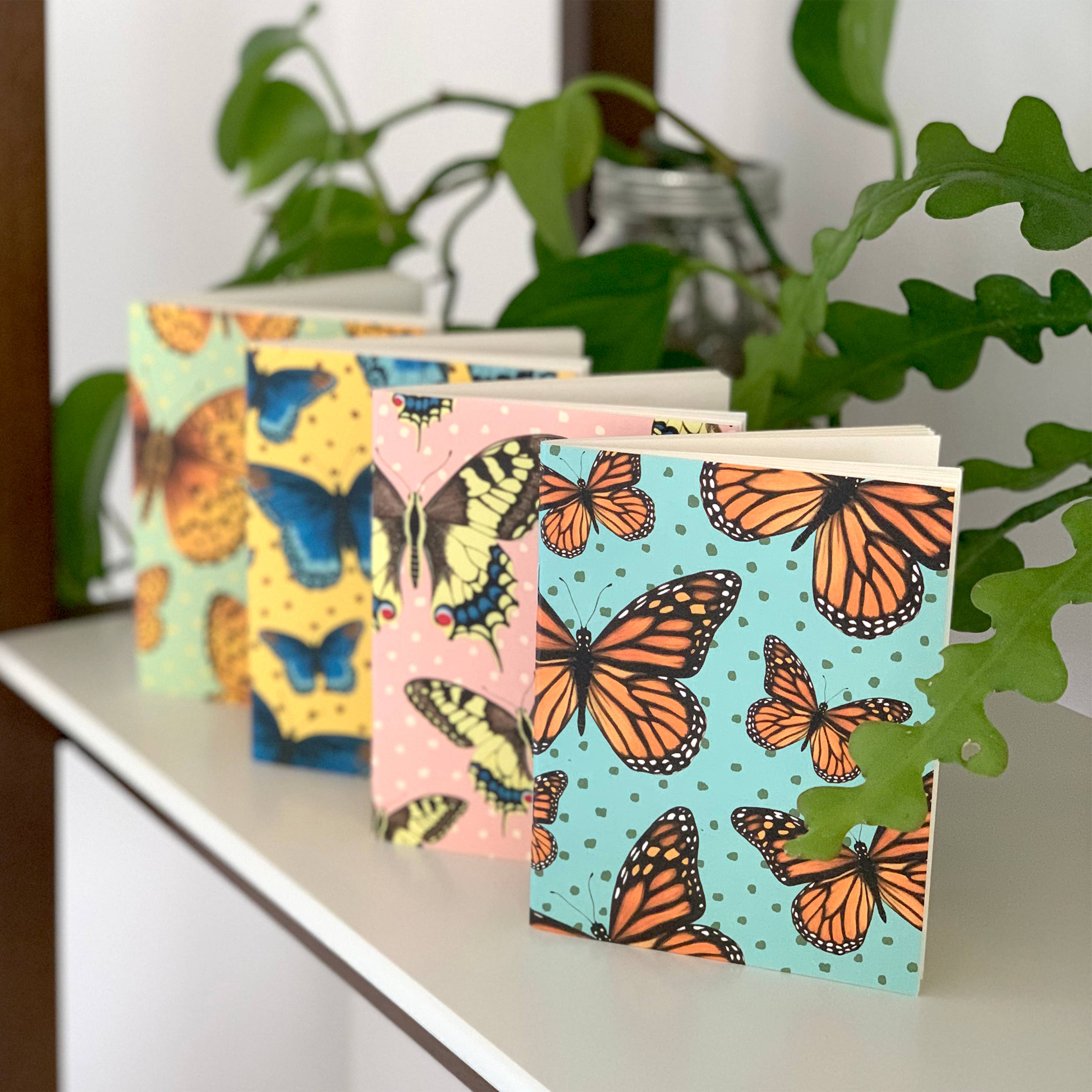 Yeppie Paper – Großhandel Notizbücher – Rotgeflecktes Notizbuch mit lila8