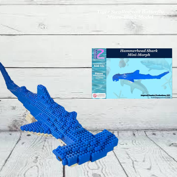 Microbloc Hammerhead Shark Mini Morph pour la vente par Inspired Passion Productions,LLC