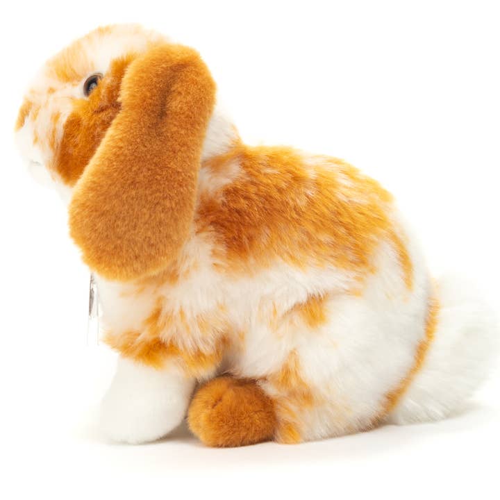 Teddy Hermann โ wholesale Stuffed/plush toy โ Kids & baby โ Bunny sitting light brown/white piqued 20 cm - plush toy - S3