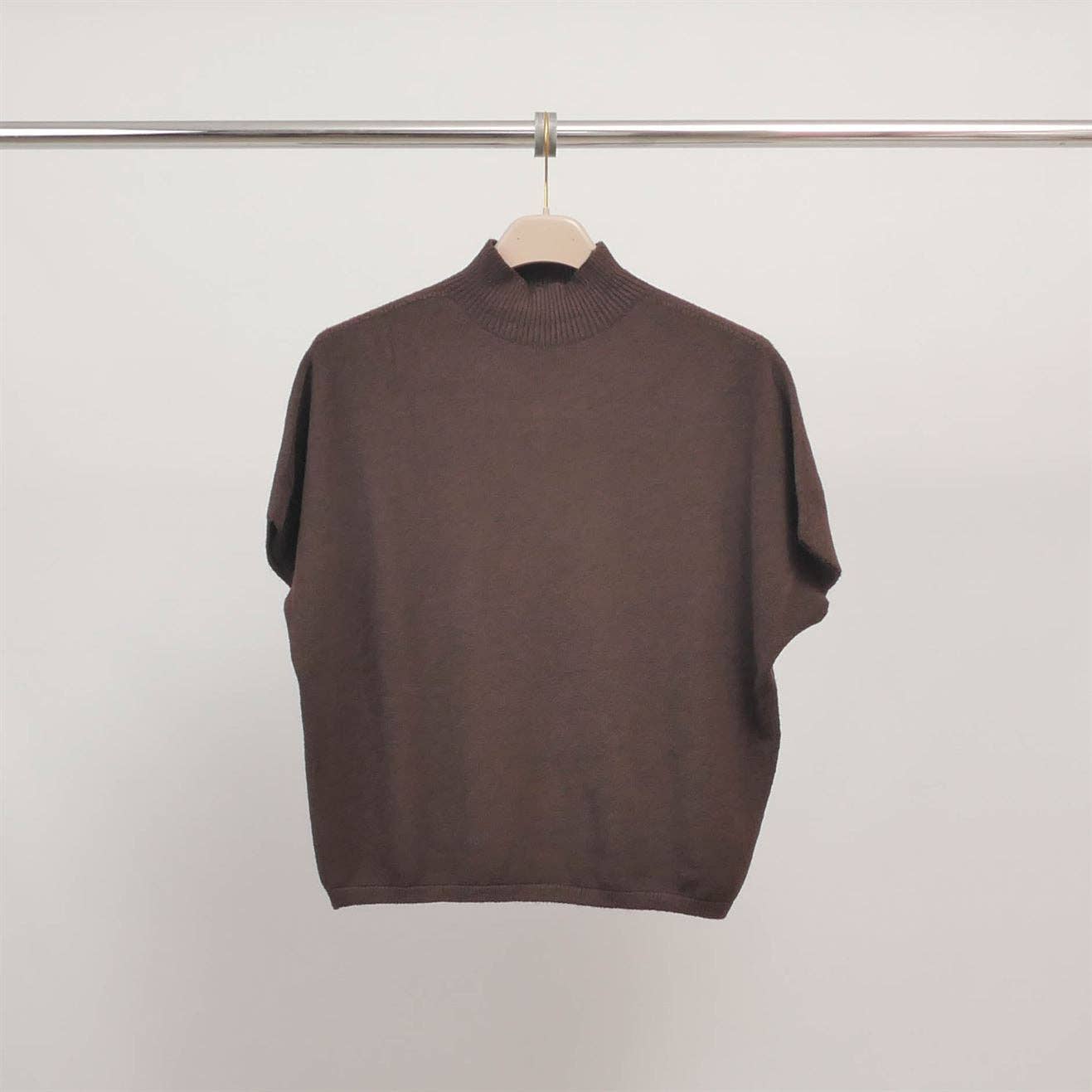 Cecile Wang - Wholesale Knit Sweater - Women's - Sleeveless high-neck top YF570335