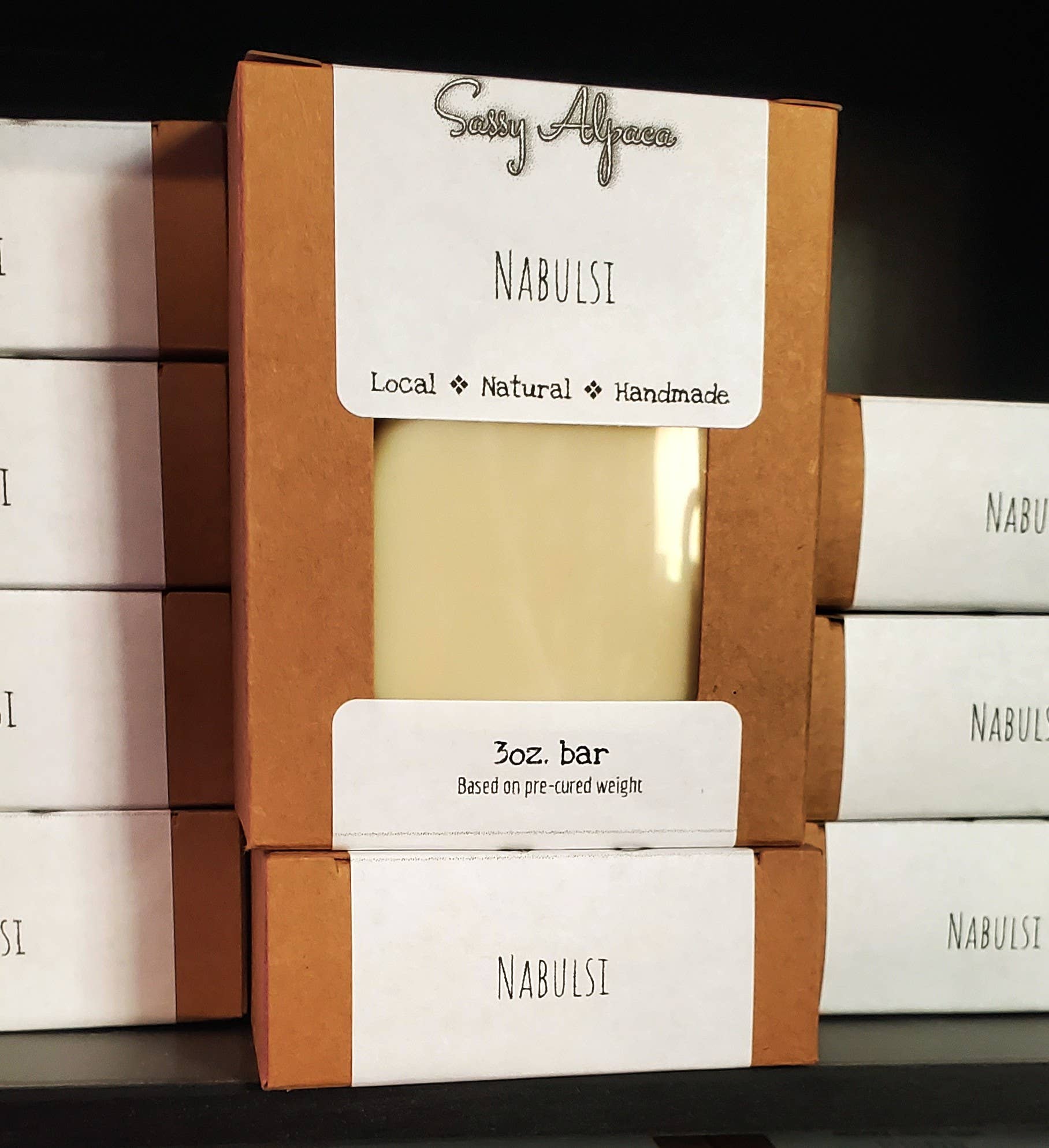 The Sassy Alpaca - Wholesale Bar Soap - Nabulsi0