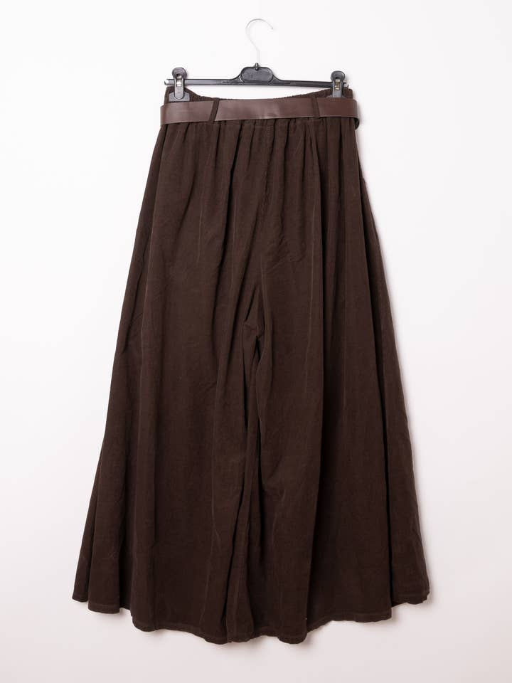 Pépouz' Paris - Wholesale Pants - Women's - Corduroy cotton palazzo pants PPN255116