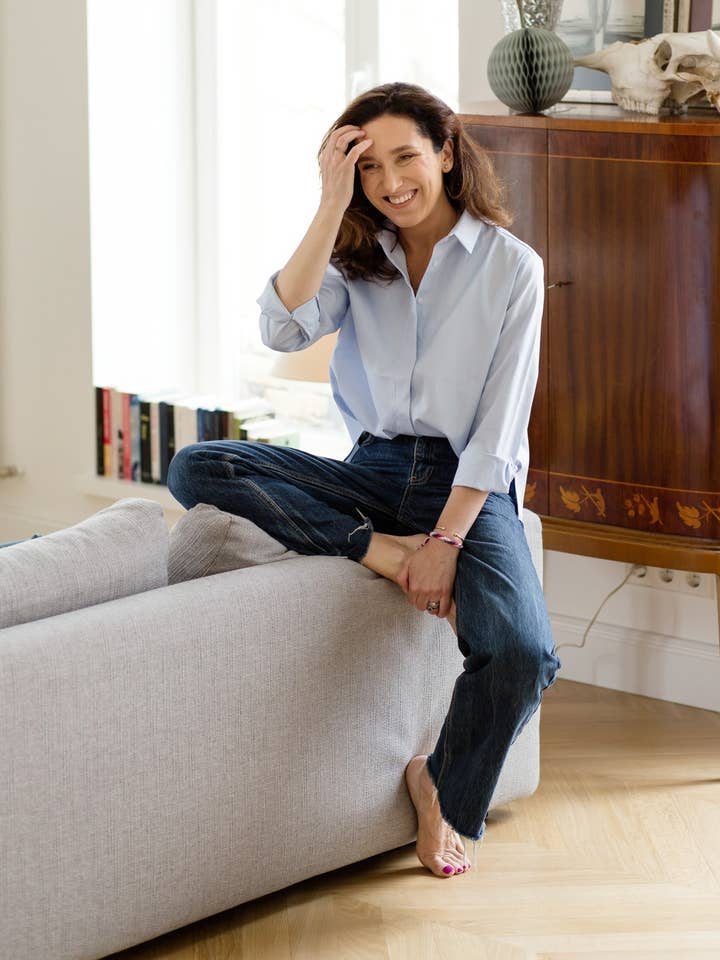 Shirt 'FLORENCE' | high quality cotton for wholesale by CAPSULE by Agnė Gilytė