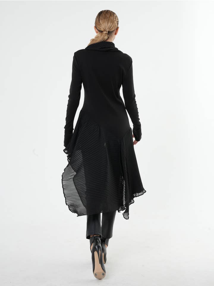 Metamorphoza – wholesale Tunika - Dam – Turtle Neck Chiffong Tunika