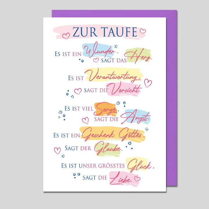 Tillykke med din dåb for engroshandel hos Michel-Verlag GmbH