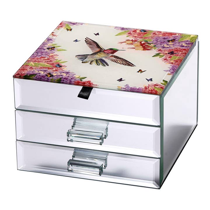 Spirit Of Summer: 6 „x 6"“ Smykkeskrin med skuffer for engroshandel hos Tobin Tate