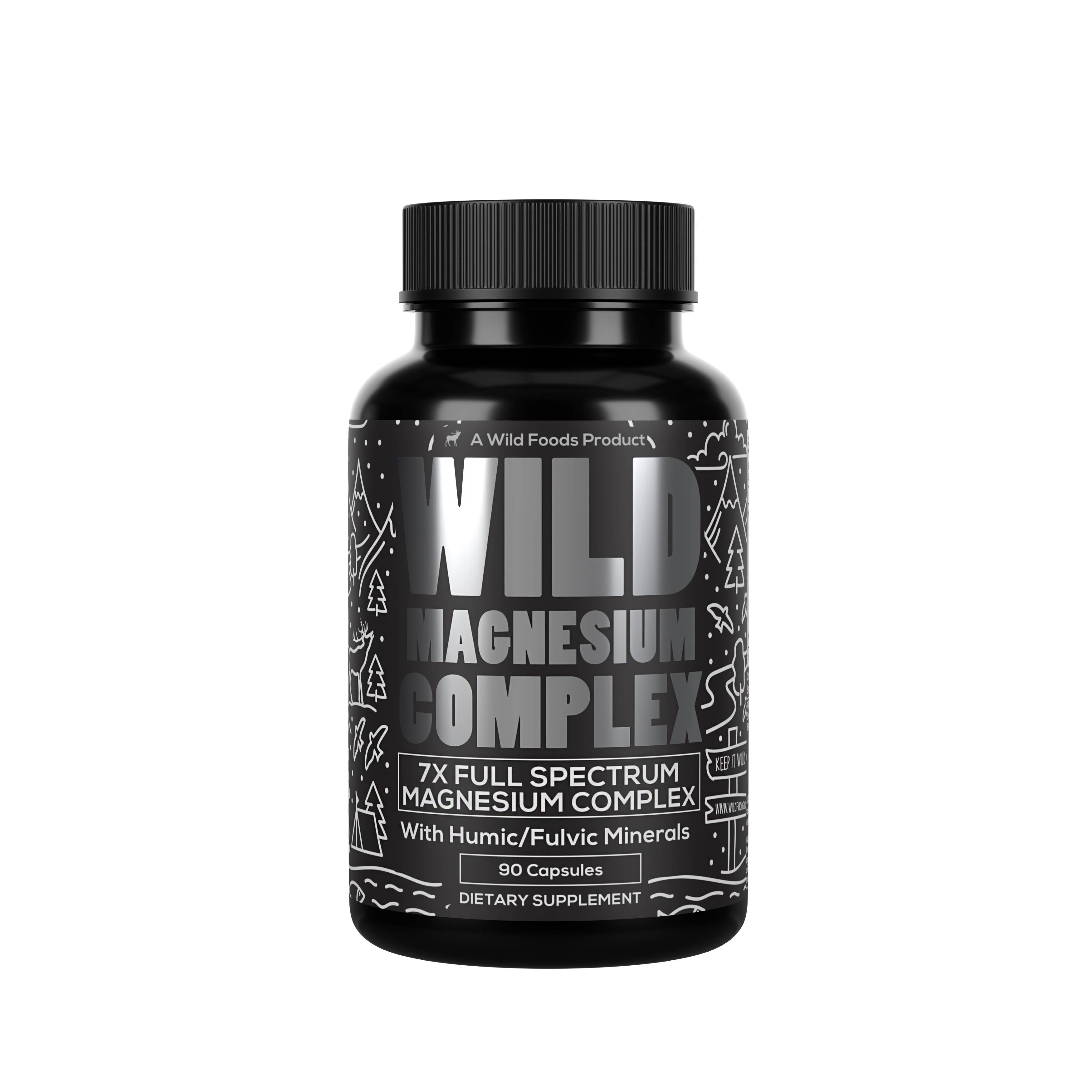 Wild Foods - Wholesale Oral Supplement/Vitamin - Wholesale - Wild Magnesium Complex - 7x Forms1