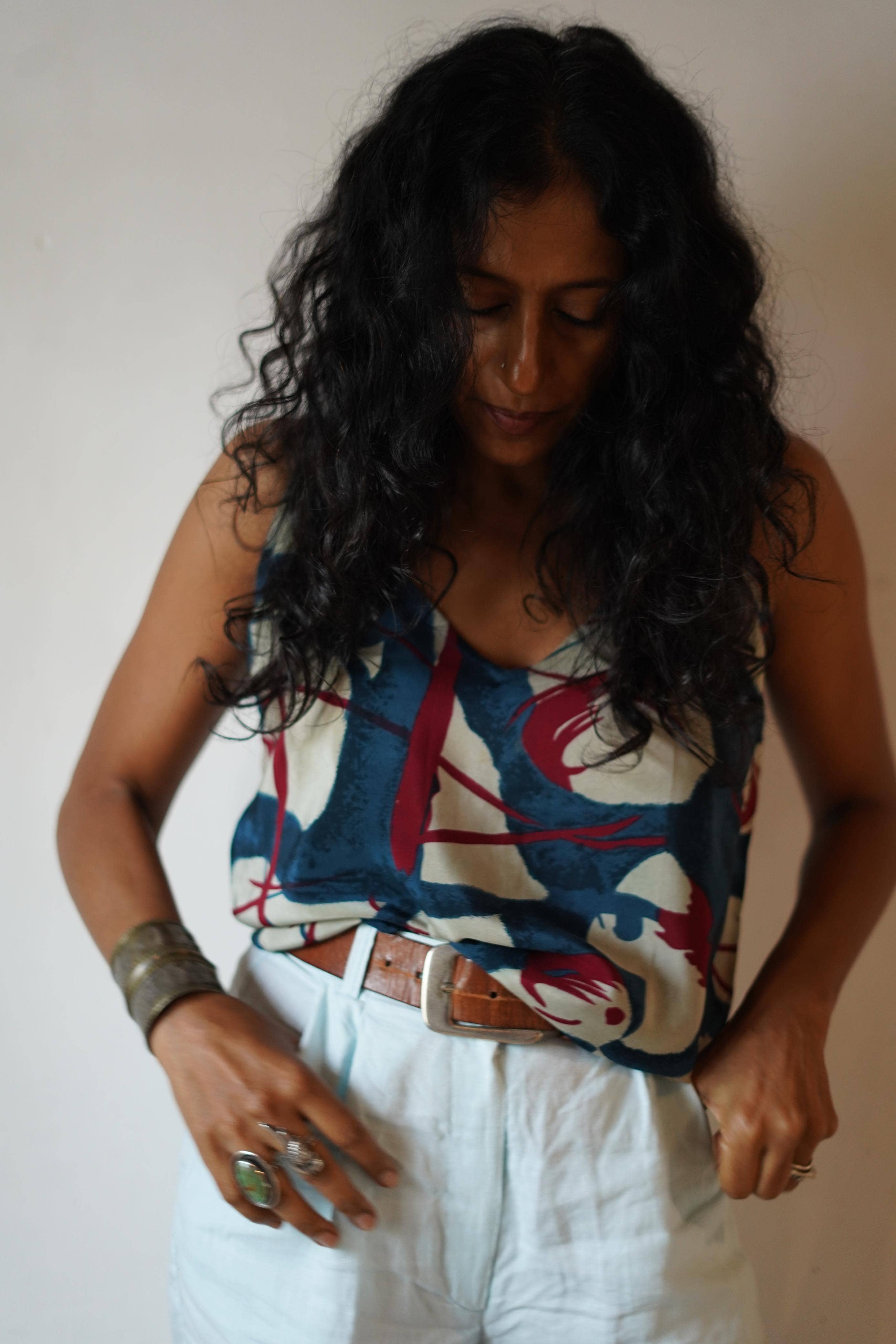 Annahmol - Wholesale Camisole - Women's - Vintage Silk Zero-Waste Cami16