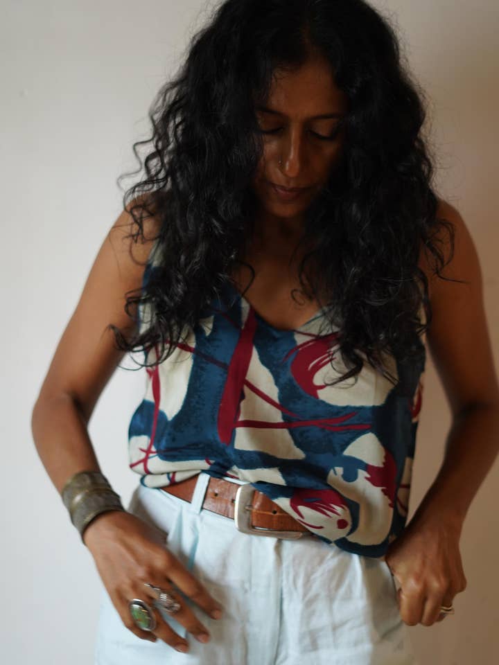 Annahmol - Wholesale Camisole - Women's - Vintage Silk Zero-Waste Cami16