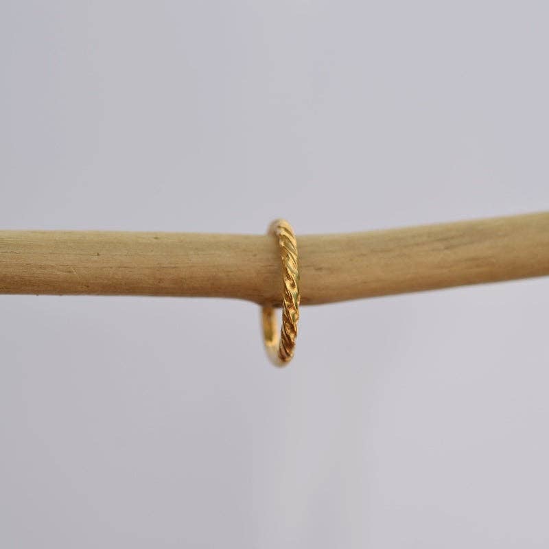 StockJWL - Wholesale Single Earring - Twisted Earrings Spiral Piercing  Spiral Earrings Helix  Ring  Crimped Steel for Tragus, Helix, Cartilage, and Lobe Gold and Silver5