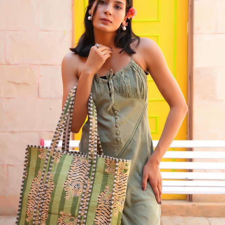 CYC - Wholesale Tote Bag - Women's - The Tibetan Tiger Tote76