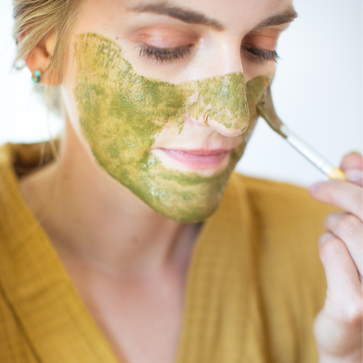 Good Flower Farm - Wholesale Skincare Face Mask - Matcha Lavender Botanical Face Mask / 1 oz 🌿2