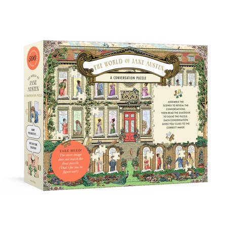 The World of Jane Austen: A Conversation Puzzle for wholesale by Penguin Random House LLC