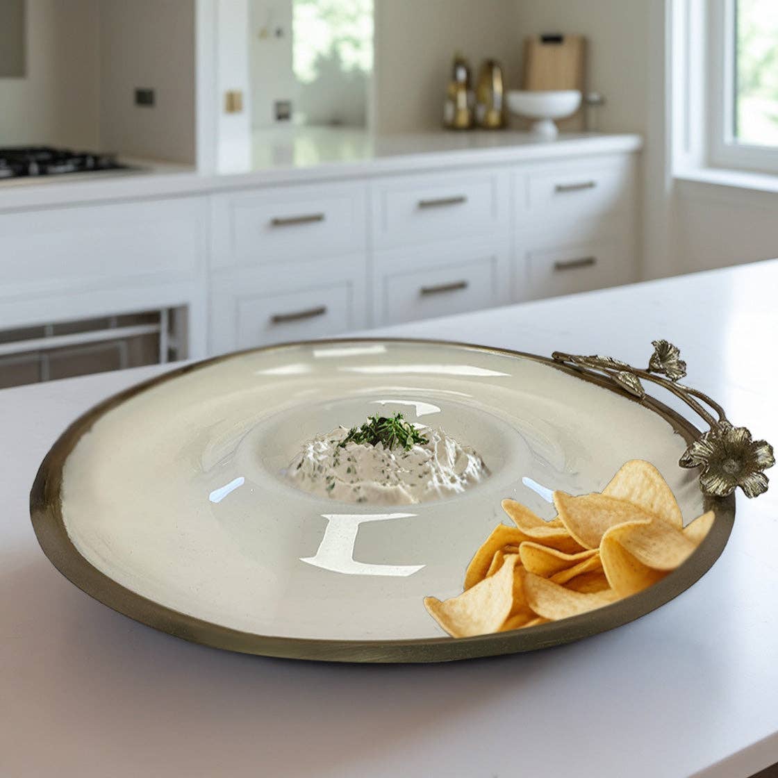 Chip and Dip Snack Platter for wholesale on Faire2