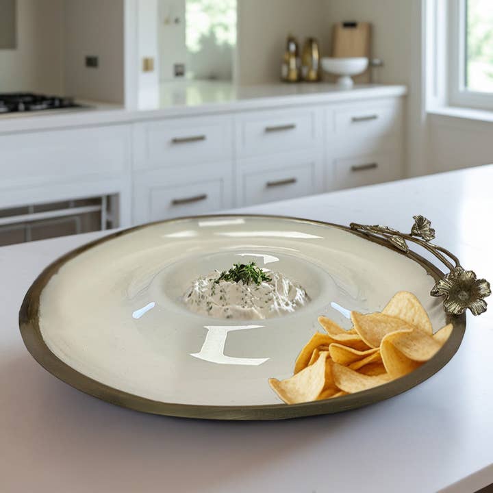 Chip and Dip Snack Platter for wholesale on Faire2